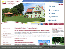 Tablet Screenshot of penzionfantazie.cz